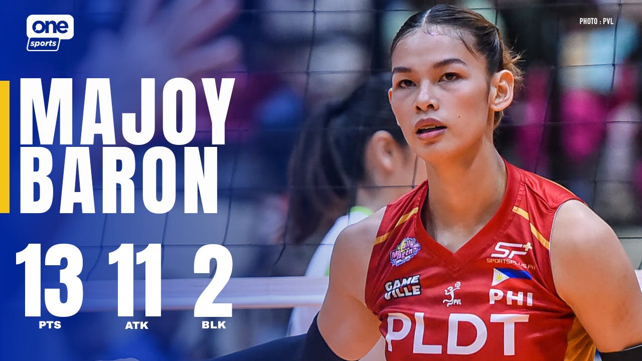 Majoy Baron mans PLDT wall in sweep of Nxled | PVL Highlights